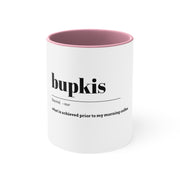 Bupkis Accent Coffee Mug, 11oz