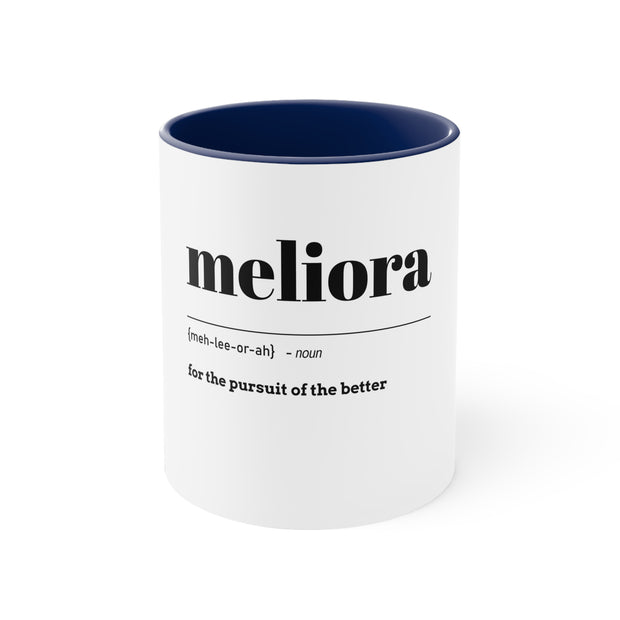 Meliora Accent Coffee Mug, 11oz