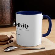 Productivity Accent Coffee Mug, 11oz