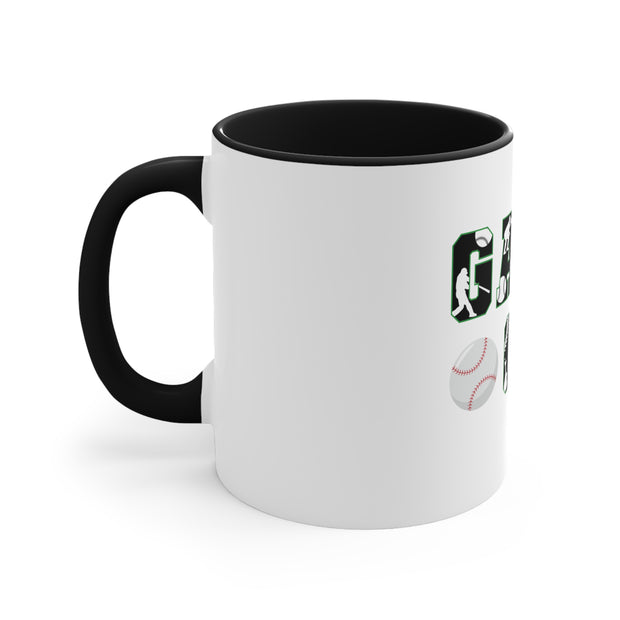 Game On Baseball Accent Coffee Mug, 11oz