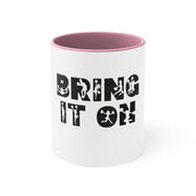 Bring It On Cheerleading Accent Coffee Mug, 11oz