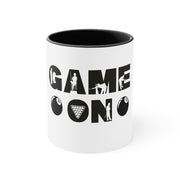 Game On Pool Accent Coffee Mug, 11oz