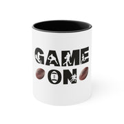 Game On Rugby Accent Coffee Mug, 11oz