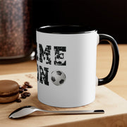 Game On Soccer Accent Coffee Mug, 11oz