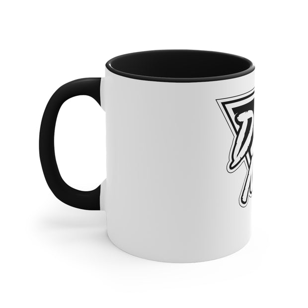 DeFiMe Logo Accent Coffee Mug, 11oz