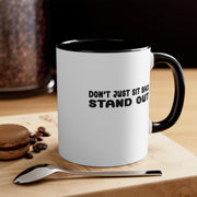 Stand Out Accent Coffee Mug, 11oz