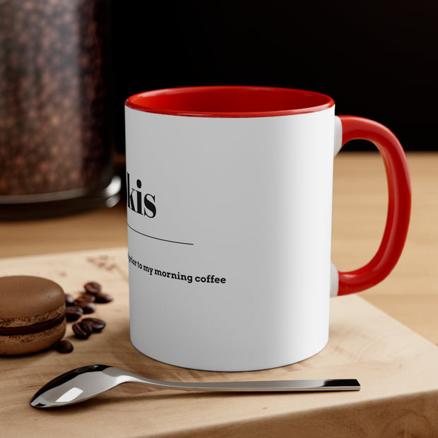 Bupkis Accent Coffee Mug, 11oz