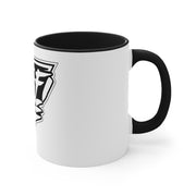 DeFiMe Logo Accent Coffee Mug, 11oz