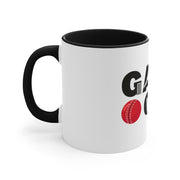 Game On Cricket Accent Coffee Mug, 11oz