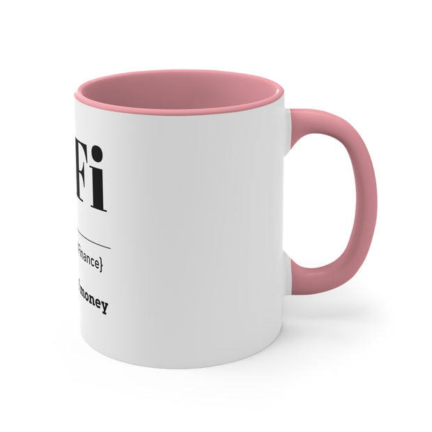 DeFi Accent Coffee Mug, 11oz