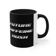 Future Caffeine Rush Accent Coffee Mug, 11oz Black