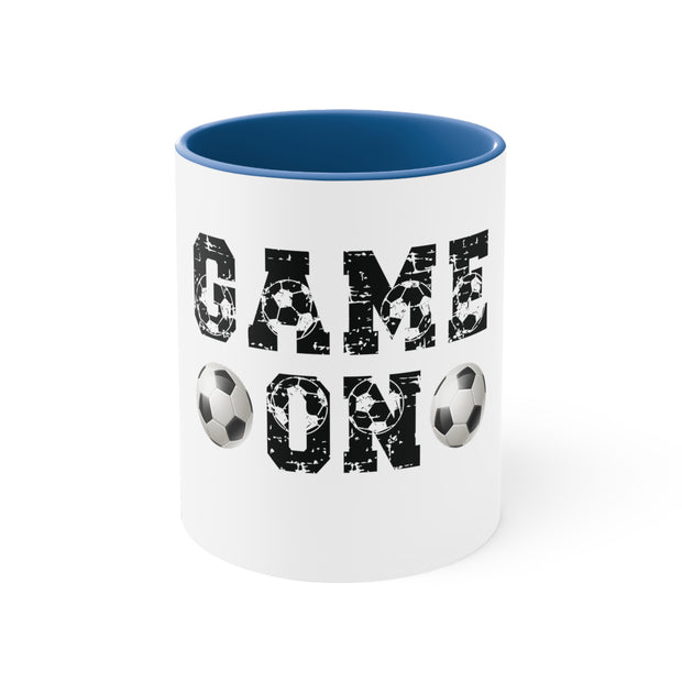 Game On Soccer Accent Coffee Mug, 11oz