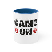 Game On Badminton Accent Coffee Mug, 11oz