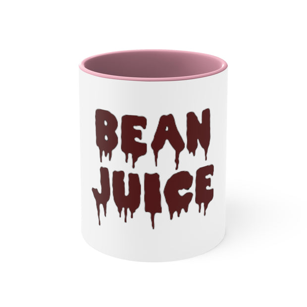 Bean Juice Accent Coffee Mug, 11oz