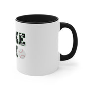 Game On Baseball Accent Coffee Mug, 11oz