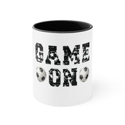 Game On Soccer Accent Coffee Mug, 11oz