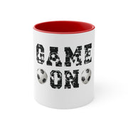 Game On Soccer Accent Coffee Mug, 11oz