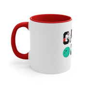 Game On Bowling Accent Coffee Mug, 11oz