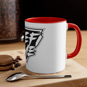 DeFiMe Logo Accent Coffee Mug, 11oz