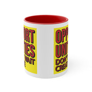 Opportunities Accent Coffee Mug, 11oz Red