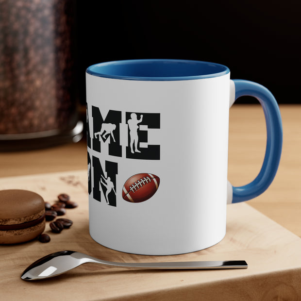 Game On NFL Accent Coffee Mug, 11oz