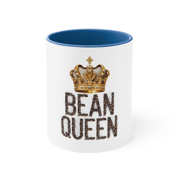 Bean Queen Accent Coffee Mug, 11oz