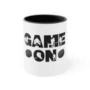 Game On Ice Hockey Accent Coffee Mug, 11oz