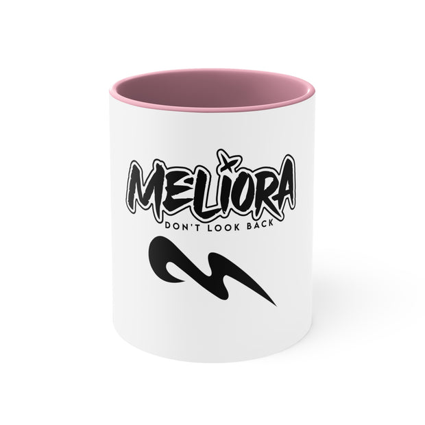 Meliora Logo Accent Coffee Mug, 11oz