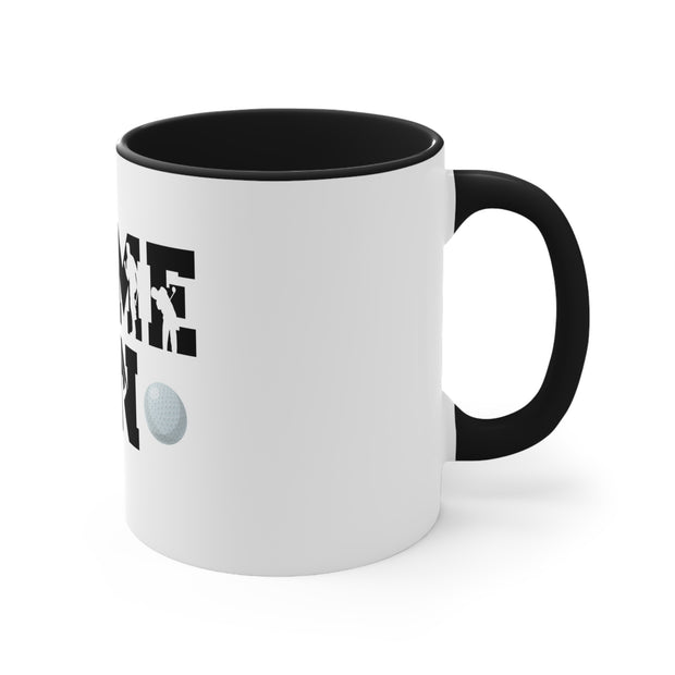 Game On Golf Accent Coffee Mug, 11oz