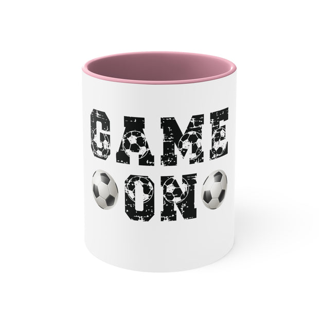 Game On Soccer Accent Coffee Mug, 11oz