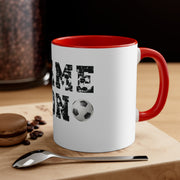 Game On Soccer Accent Coffee Mug, 11oz