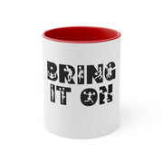 Bring It On Cheerleading Accent Coffee Mug, 11oz