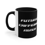 Future Caffeine Rush Accent Coffee Mug, 11oz Black