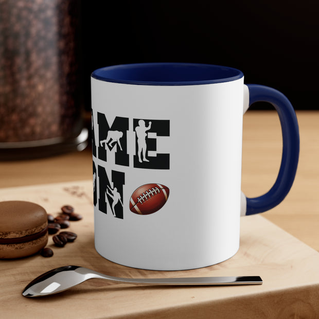 Game On NFL Accent Coffee Mug, 11oz