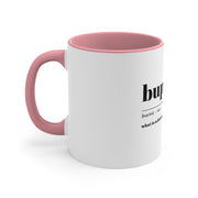 Bupkis Accent Coffee Mug, 11oz