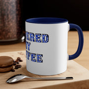 Powered By Coffee Accent Coffee Mug, 11oz