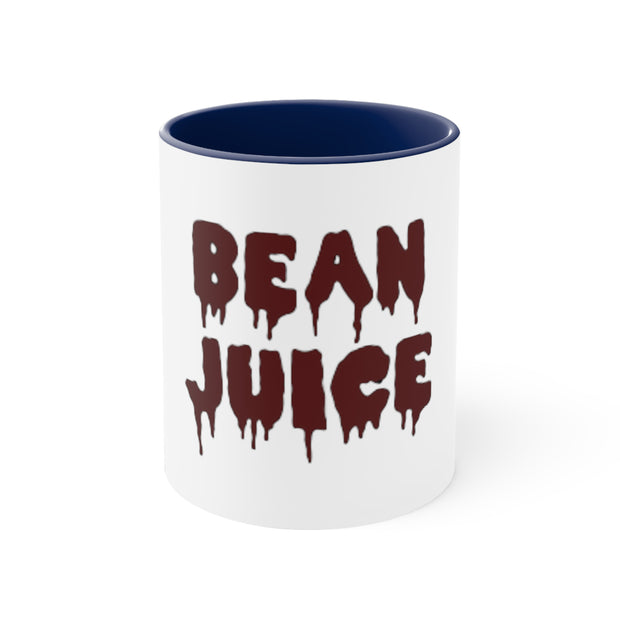 Bean Juice Accent Coffee Mug, 11oz