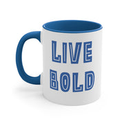 Live Bold Accent Coffee Mug, 11oz