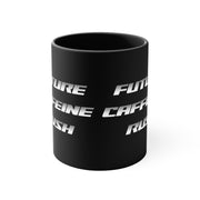 Future Caffeine Rush Accent Coffee Mug, 11oz Black