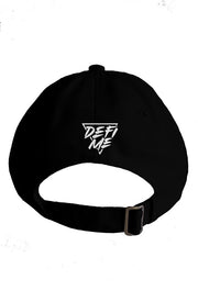 DeFiMe Black soft baseball caps