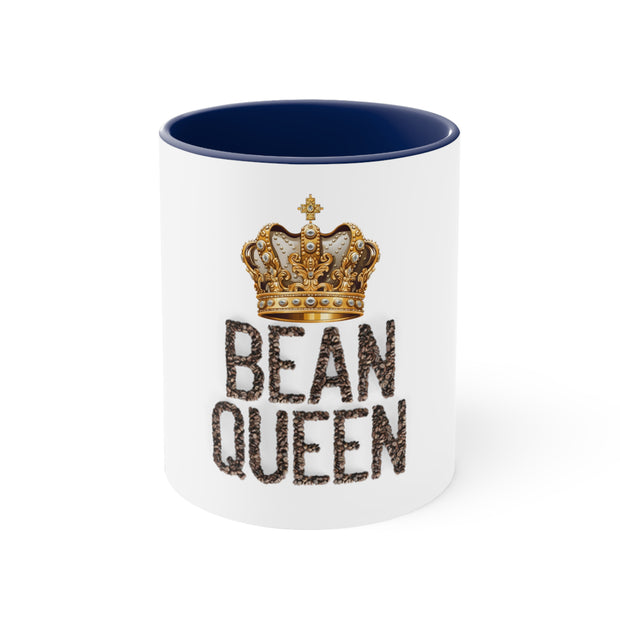 Bean Queen Accent Coffee Mug, 11oz