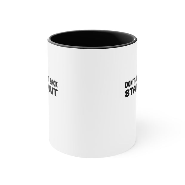 Stand Out Accent Coffee Mug, 11oz