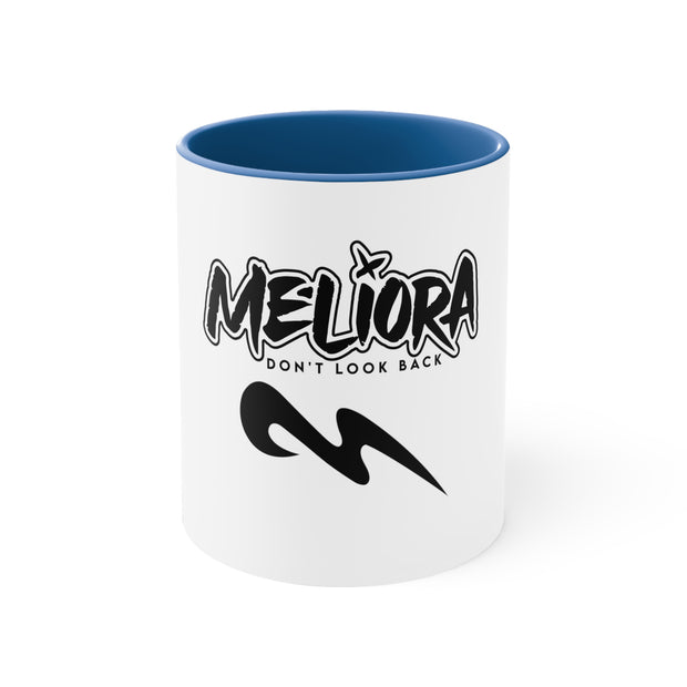 Meliora Logo Accent Coffee Mug, 11oz