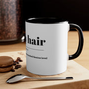 Gray Hair Accent Coffee Mug, 11oz