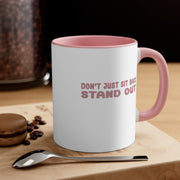 Stand Out Accent Coffee Mug, 11oz