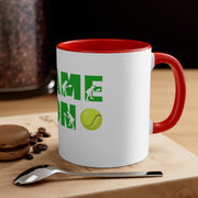 Game On Tennis Accent Coffee Mug, 11oz