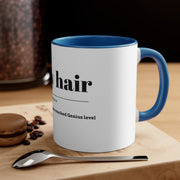 Gray Hair Accent Coffee Mug, 11oz