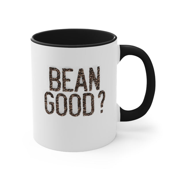 Bean Good Accent Coffee Mug, 11oz