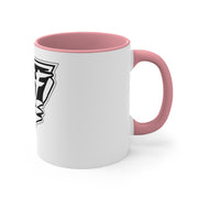 DeFiMe Logo Accent Coffee Mug, 11oz