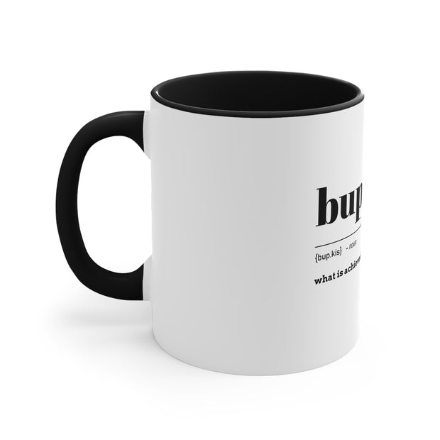 Bupkis Accent Coffee Mug, 11oz